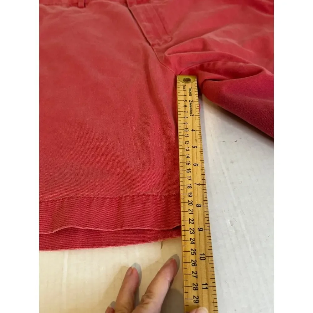 Polo Ralph Lauren Men's Chino Shorts Heather Red Size 34‎